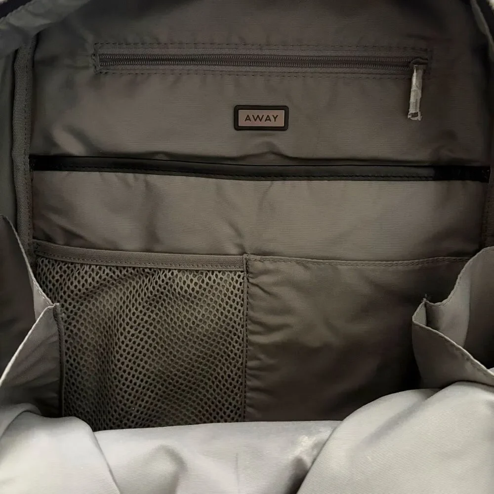 AWAY The Front Pocket Backpack Navy Blue